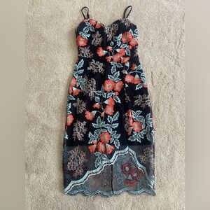 Guess Floral Cocktail Dress